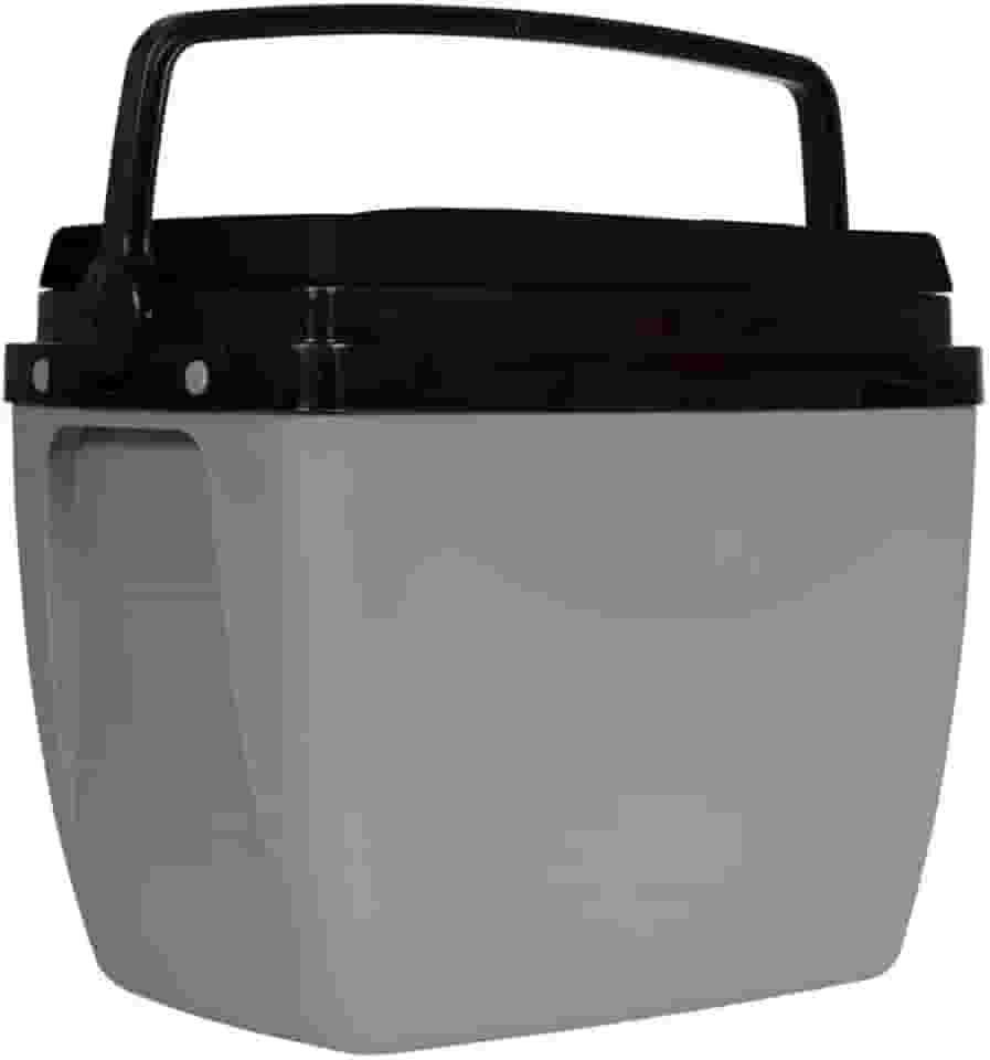 Mor - Caixa Térmica 18 Litros Cinza com Preto