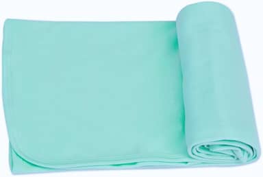 Manta Cueiro para Bebê em Malha 100% Algodão – Hipoalergênico, Macio e Respirável – Tamanho 80x90cm para Enxoval e Saída Maternidade (Verde)