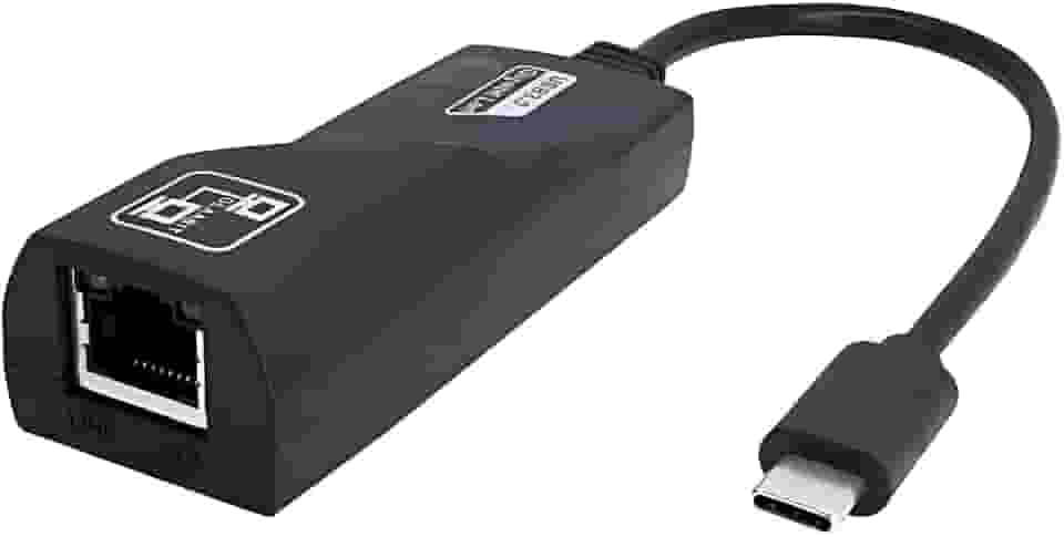 Cabo Adaptador Type-C Para RJ45 Lan Gigabit 10/100/1000Mbps