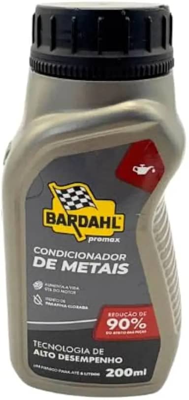 Aditivo Condicionador De Metais Carro Moto Bardal 200 mL