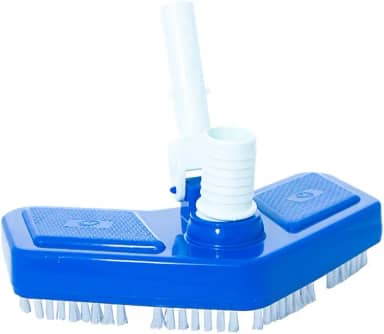 Aspirador Asa Delta com Cerdas para Piscina Brustec Lazer Azul