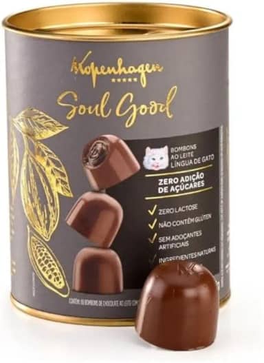 Bombons Kopenhagen Soul Good Lingua De Gato 160g