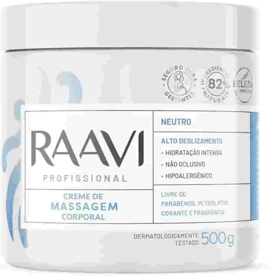 Raavi Creme De Massagem Neutro 500G
