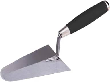 Colher de Pedreiro, Metal com Cabo de Madeira, Ferramenta para Alvenaria e Reboco