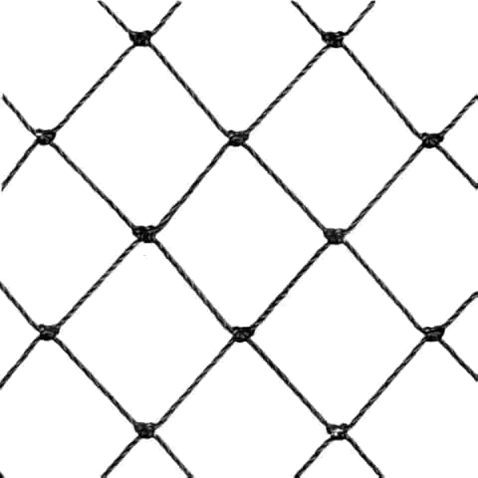 kit Rede Proteção Crianças, Gatos Para Janelas 4,00 x 1,00 (PRETA)