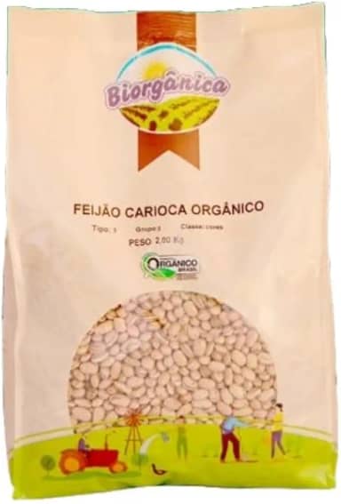 Feijão Carioca Orgânico Biorgânica 2kg