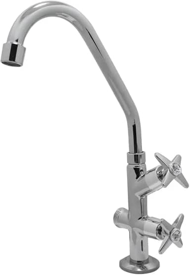 Torneira Para Tanque Maquina Metal Cromada Mesa Bancada