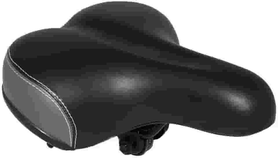 Selim Elleven Comfort Easy Preto/Cinza 2 Molas Beach Bicicleta Urbana