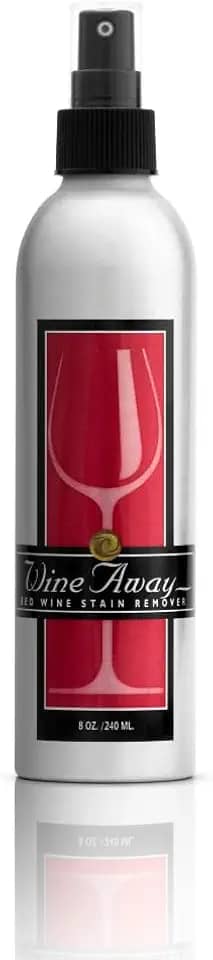 Red Wine Stain Remover 8 oz Brushed Aluminum Bottle