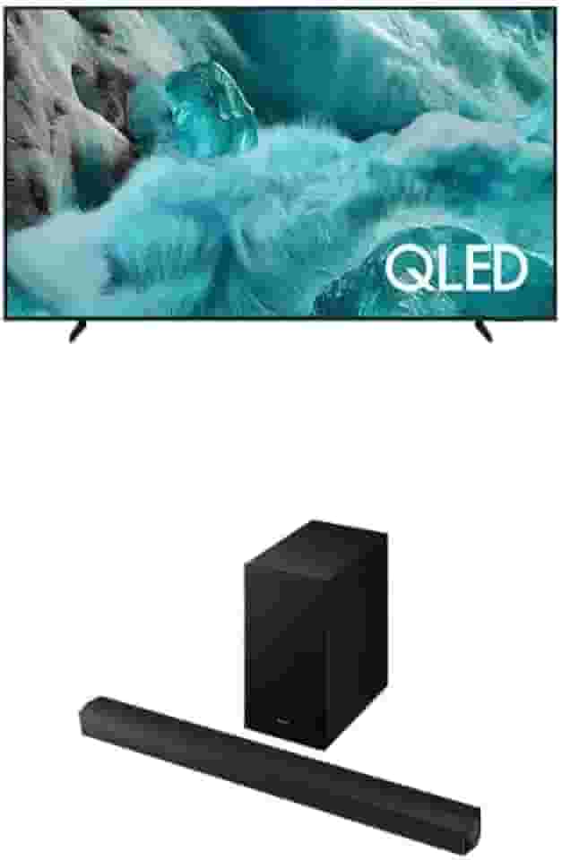 Samsung Combo Vision AI TV 75" QLED 4K Q7F + Soundbar HW-B450F