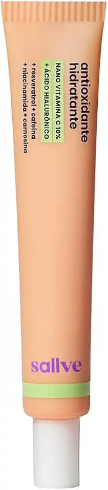 Sallve Antioxidante Hidratante 35G - Nano Vitamina C 10% Ácido Hialurônico