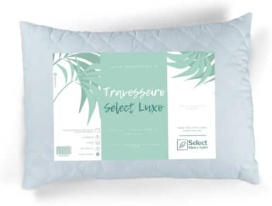 Travesseiro TRP Imports Select Fibras Luxo 50x70 Fibra de Silicone