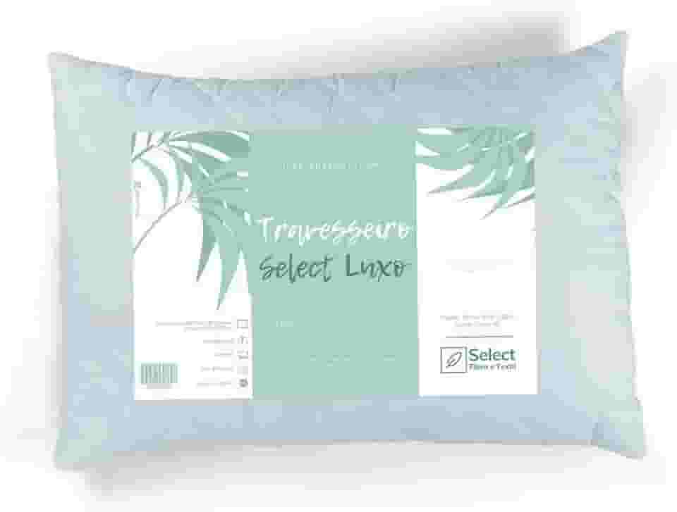 Travesseiro TRP Imports Select Fibras Luxo 50x70 Fibra de Silicone