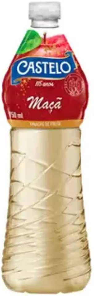 Castelo Alimentos Vinagre de Fruta Maçã 750ml, Pequeno