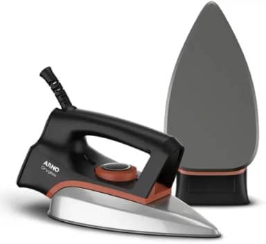 Arno - Ferro a Seco Anti aderente 1200w FS31 Preto e Terracota 127V Arno