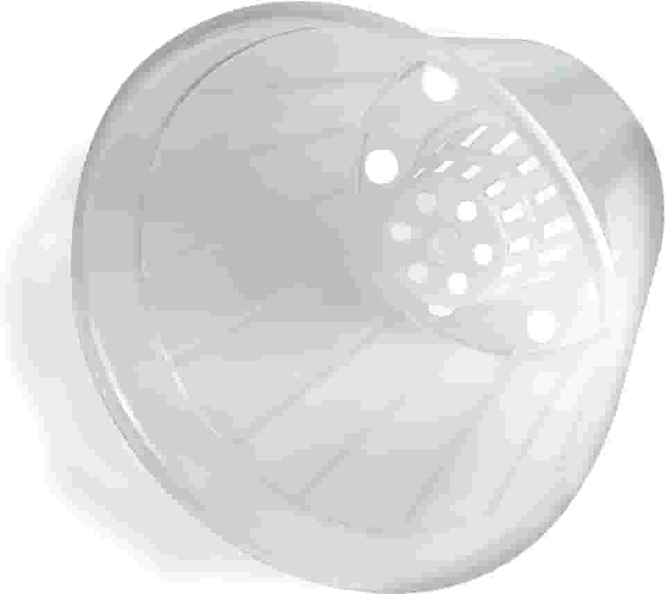 Vaso Pote 15 Transparente Orquidea Cone Plastico 10 Und