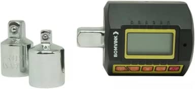 Torquimetro Digital 13.5nm - 135nm Com Adaptadores 1/4 3/8