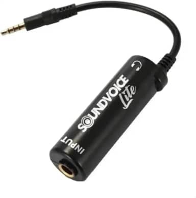 Interface de Áudio para LIVE Celular Notebook Amplify IT-70 Lite Soundvoice