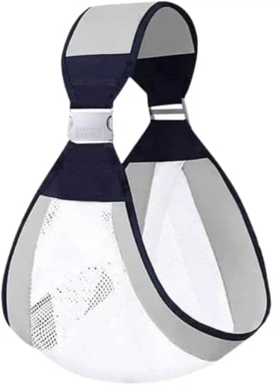 Canguru Sling Carregador de Bebê, Ajustável, Ergonômico, 3 Posições, 0-48 Meses, Suporta até 18kg, Respirável