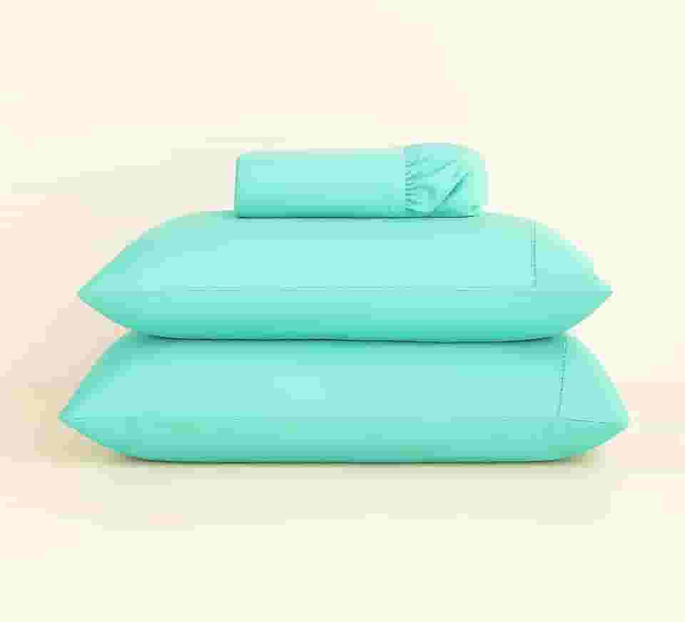 Jogo De Lençol Algodão 400 Fios Micropercal (Solteiro, Casal, Queen, King) (Tiffany, Queen)