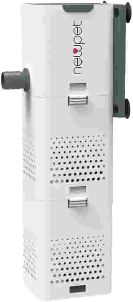 Filtro para Aquário U-V 500L/H Filtro para Aquário com Luz U-V de 5W Máquina de Limpeza verde Bomba Submersível Potente Filtro Interno para Aquário de Tartarugas de água Salgada (220V)