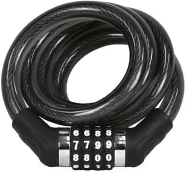 Tranca Cadeado Corrente Segredo Bike Moto Portão Aço, Alta Segurança, Resistente à Corrosão, Proteção para Veículos, Ideal para Ciclismo, Motocicletas e Portões Externos Cadeado Senha Segurança Mtb.