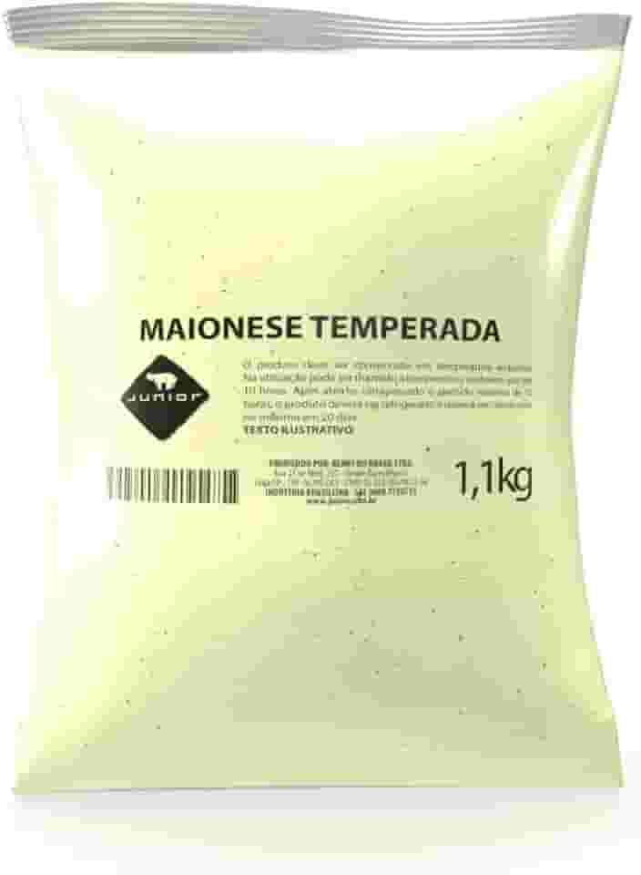 Maionese Temperada Junior Kerry Pouch 1,1kg Food Service