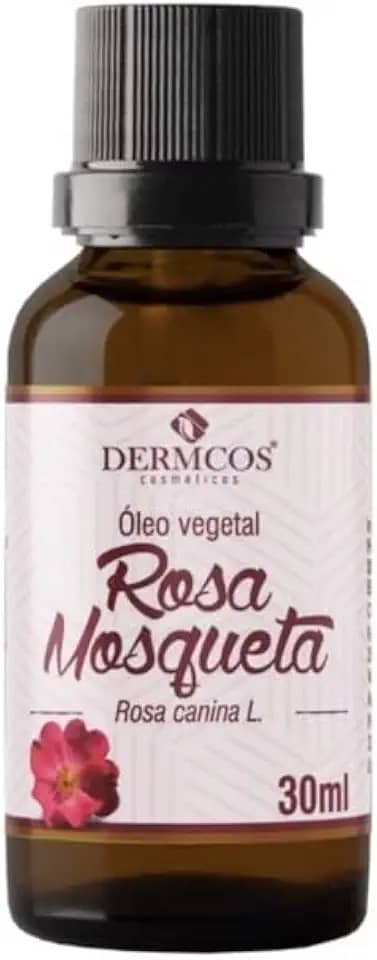 Dermcos Oleo Corporal Rosa Mosqueta Puro Clareador De Manchas No Rosto E Corpo 30 Ml