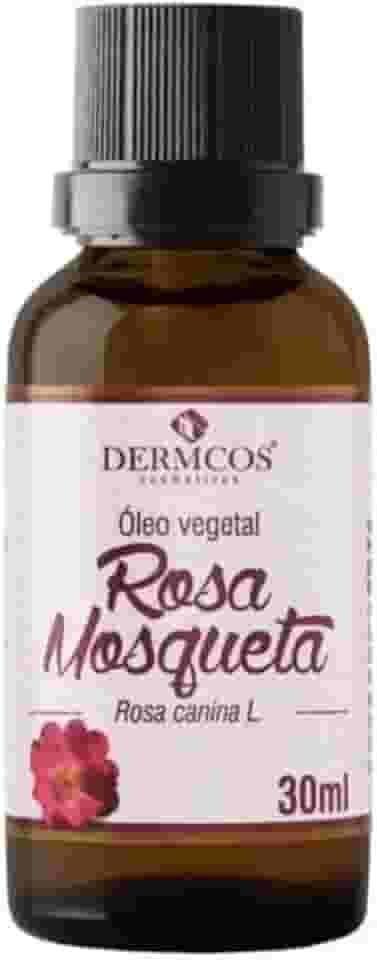 Dermcos Oleo Corporal Rosa Mosqueta Puro Clareador De Manchas No Rosto E Corpo 30 Ml