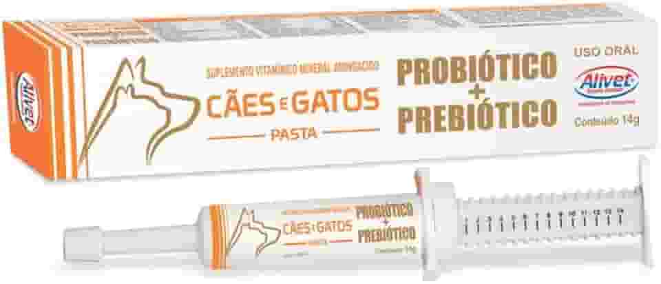 Alivet Pasta Probiótica Cães E Gatos Para Cães