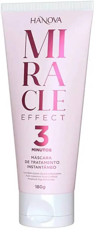Hanova Miracle Effect - Máscara de Tratamento Instantâneo 3 Minutos 180g