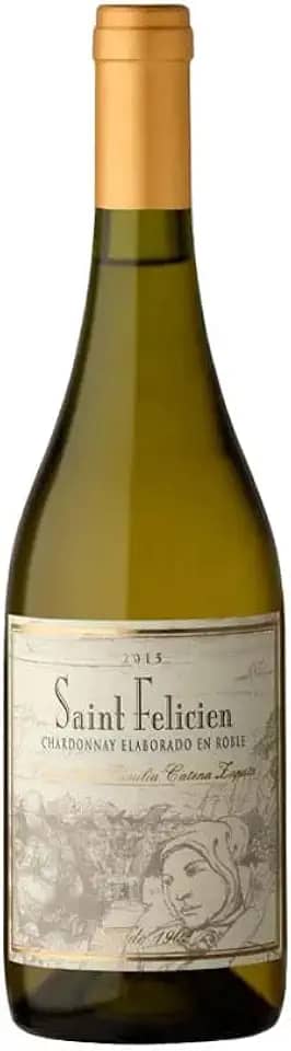 Saint Felicien Chardonnay, Vinho Branco Argentino, Mendoza, 750ml, 13,5% Vol