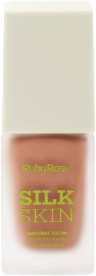 Iluminador Líquido Natural Glow Silk Skin cor Sun Kissed - Ruby Rose