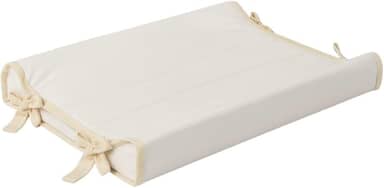 Trocador Americano Bebe Comoda Fralda Com Abas Impermeavel Anatomico Com Capa Plástica Algodão Macio Palha com Caqui (60x40)