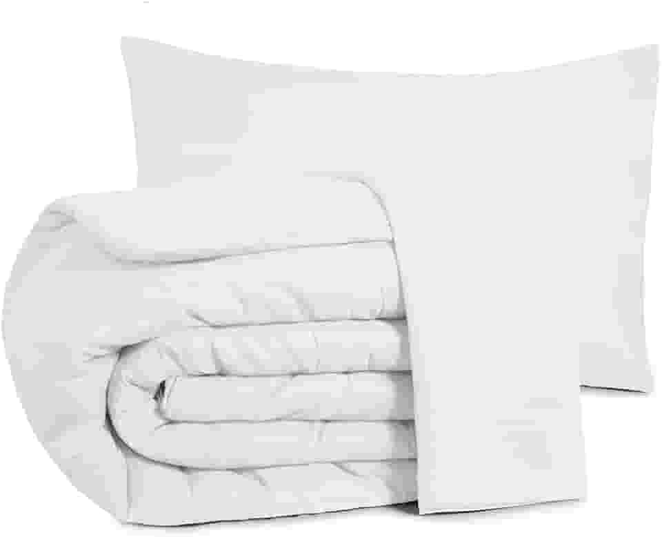 Edredom Casal Queen 3 Peças Margarida - Conforto, Estilo e Maciez para Noites Aconchegantes (Variações) (Branco)