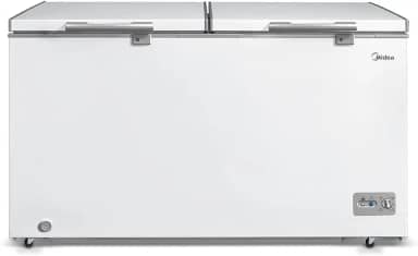 Freezer Horizontal 2 portas 362L 3 em 1 Branco Midea MDRC522FZD012-220v