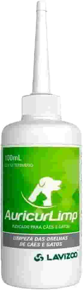 Auricur Limp 100ml Lavizoo Limpeza De Ouvidos De Cães Gatos