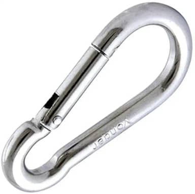 FamaFit Mosquetão 10 cm Academia Profissional Suporta 350kg