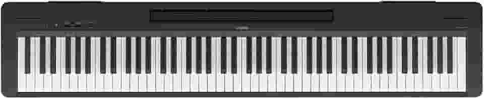 Piano Digital P 145B Preto 88 Teclas Sensitivas Com Fonte e Pedal Yamaha