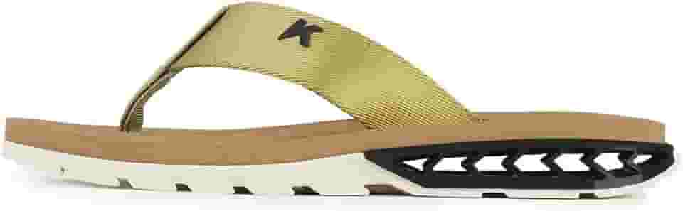 Chinelo Kenner Rakka U1 Masculino - Bege e Preto