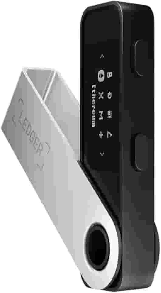 Hard Wallet da Ledger Nano S Plus Preto Fosco Carteira de Criptomoeda