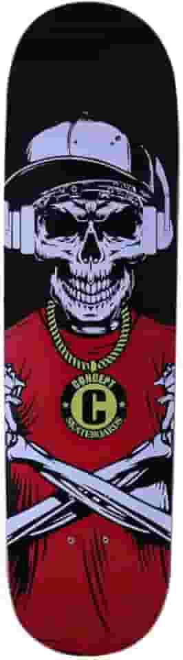 Shape De Skate Profissional com Lixa nacional - Concept Skateboards