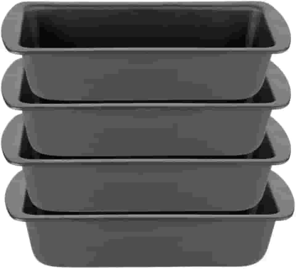 Kit com Formas de Pão Antiaderentes em Aço Carbono – Ideal para Bolos, Pães, Tortas e Sobremesas(4)