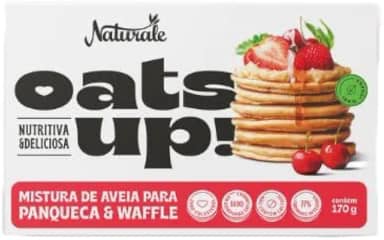 Mistura de Aveia para Panqueca e Waffle Zero Colesterol 170g - Oats Up - Naturale