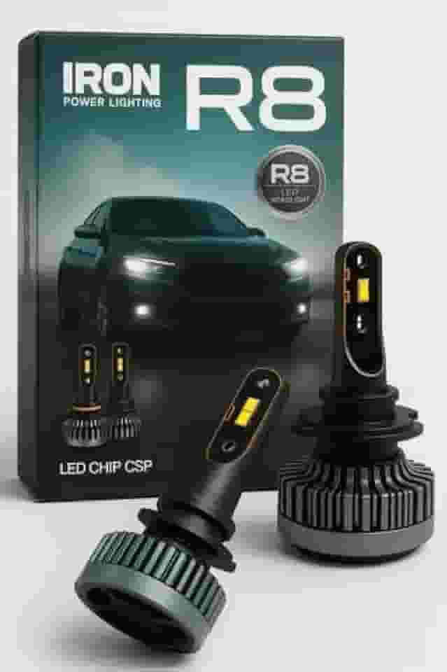 Kit Lâmpada Led Dakar R8 Hb4 6500k 30.000lm Ip68 12v