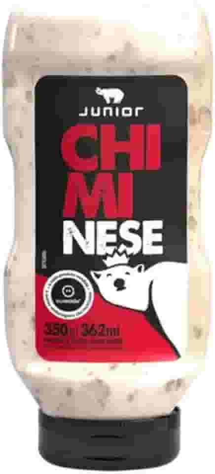 Maionese Chiminese Junior Temperada Com Chimichurri Frasco 350g