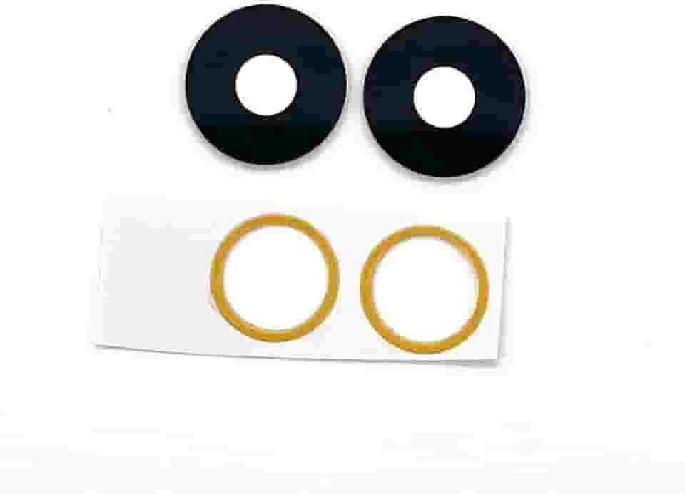 Substituição de lente de vidro da câmera traseira traseira 2X para Motorola Edge 40 Neo XT2307