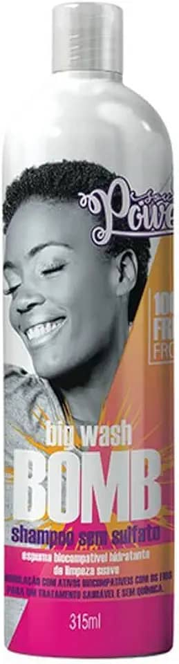 Shampoo Bomb Crescimento Soul Power - Limpa e Estimula o Bulbo Capilar - 315 ml