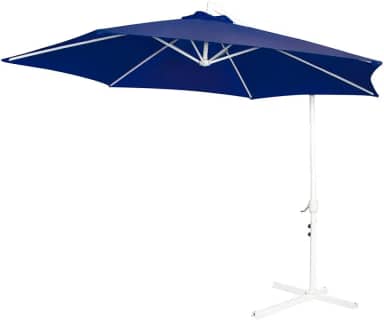 Ombrelone Suspenso Malibu Poliéster 3 Metros com Base Mor 9002