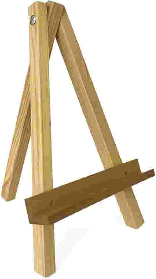 Mini Cavalete De Pintura Em Madeira Pinus - 50 CM